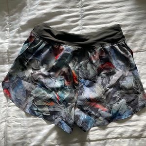 Lululemon fast and free shorts